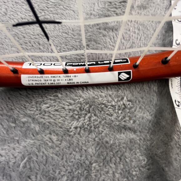 Ektelon Energy 1000 Racquetball Racket Oversize 105 Power Level 22in - Picture 9 of 9